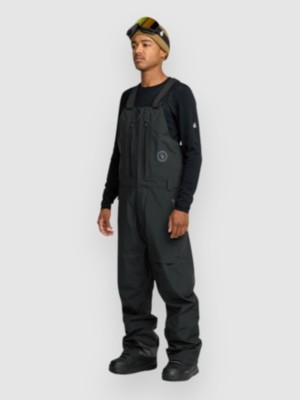 【G Store】VOLCOM Bib Pants ブラック S Volcom Barkley Ins Bib Overall Snow Pants Black - Kids